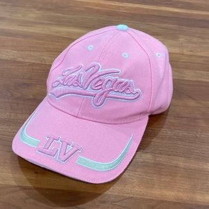 Pink Las Vegas hat
